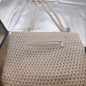 Cream The Sak crochet handbag - great condition